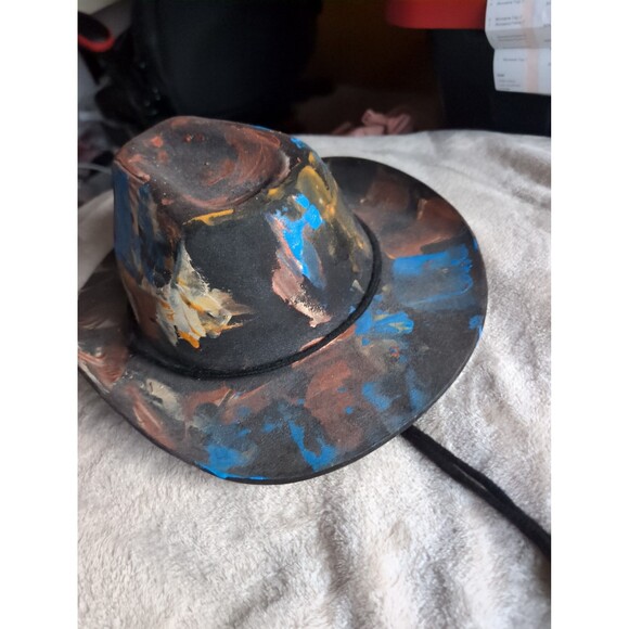 Painted cowboy hat main image 4